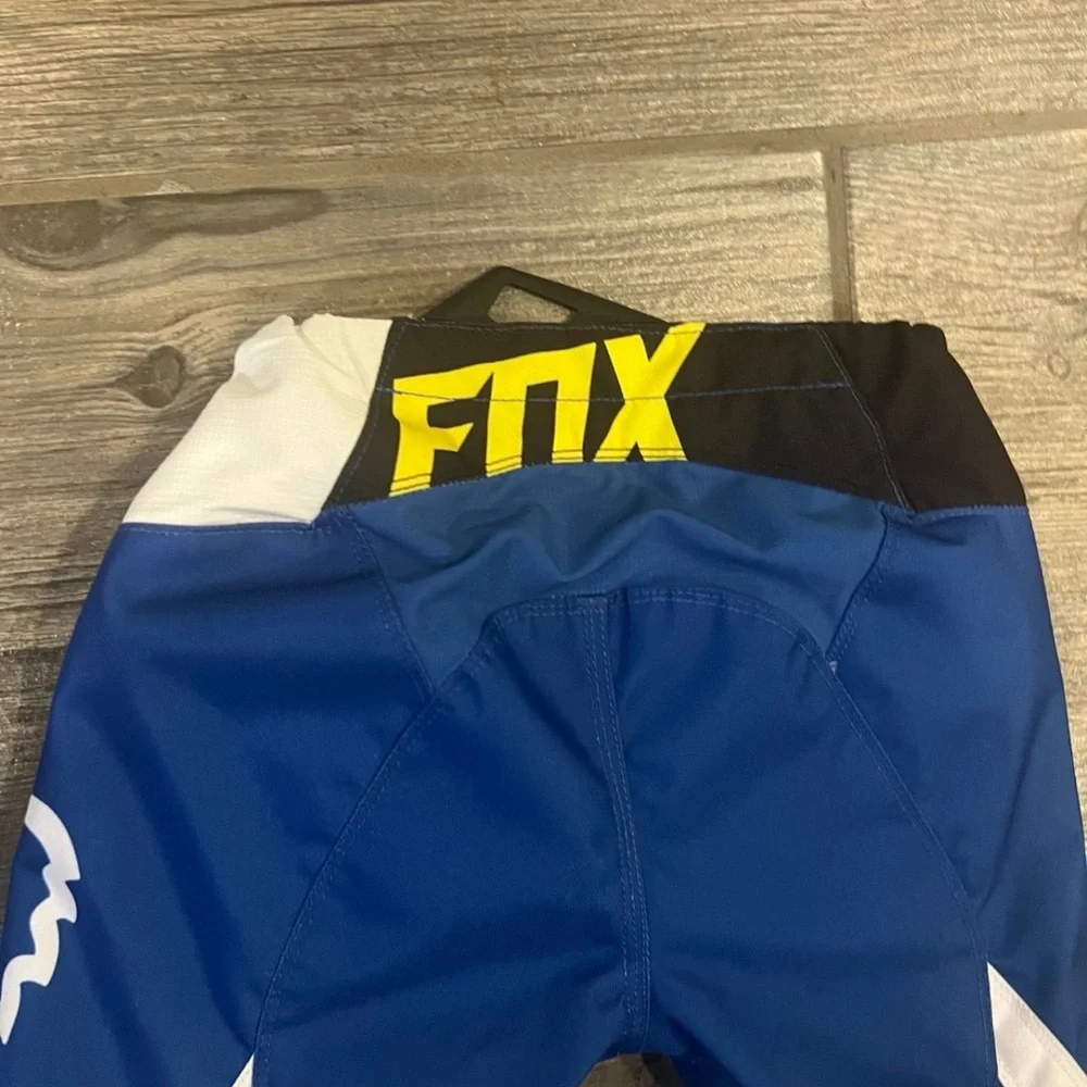 BOYS FOX RACING 180 LUX BLUE PANTS